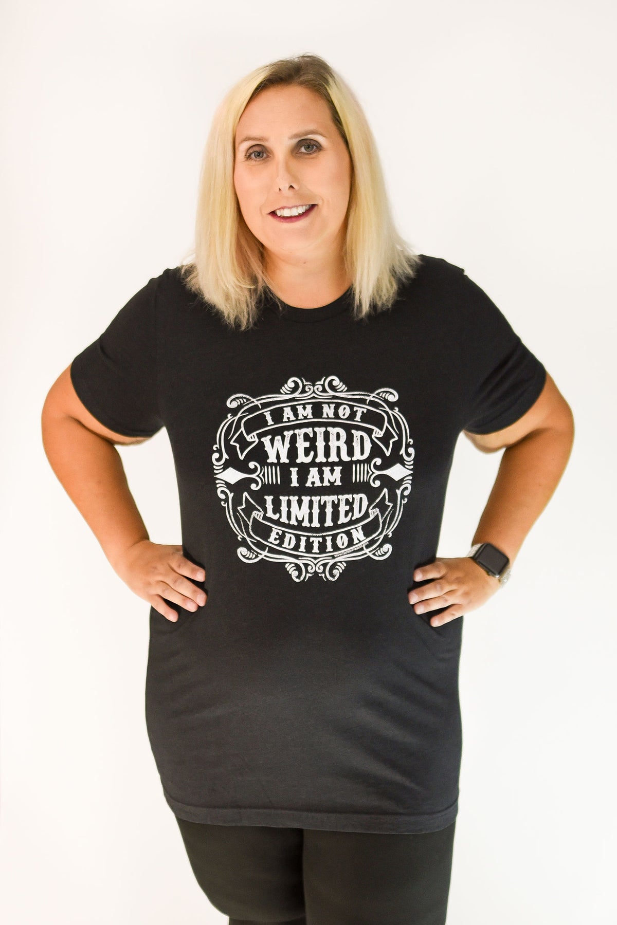 I&#39;m not weird, I&#39;m limited edition exclusive Graphic T by Fashion Freak LLC | Unisex Black