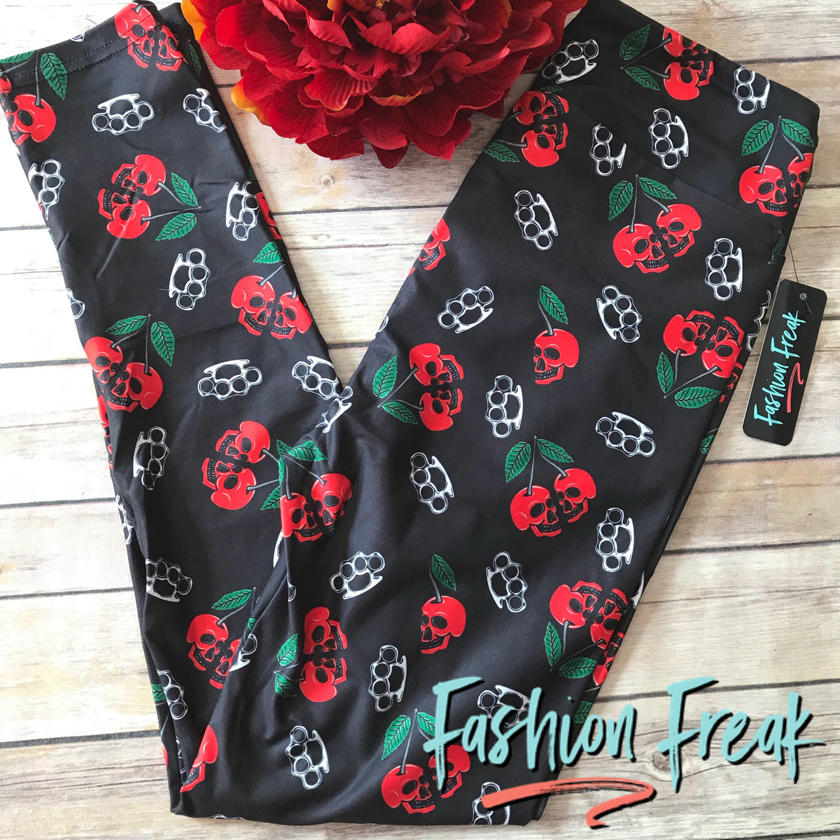 Cherry Knockout Leggings