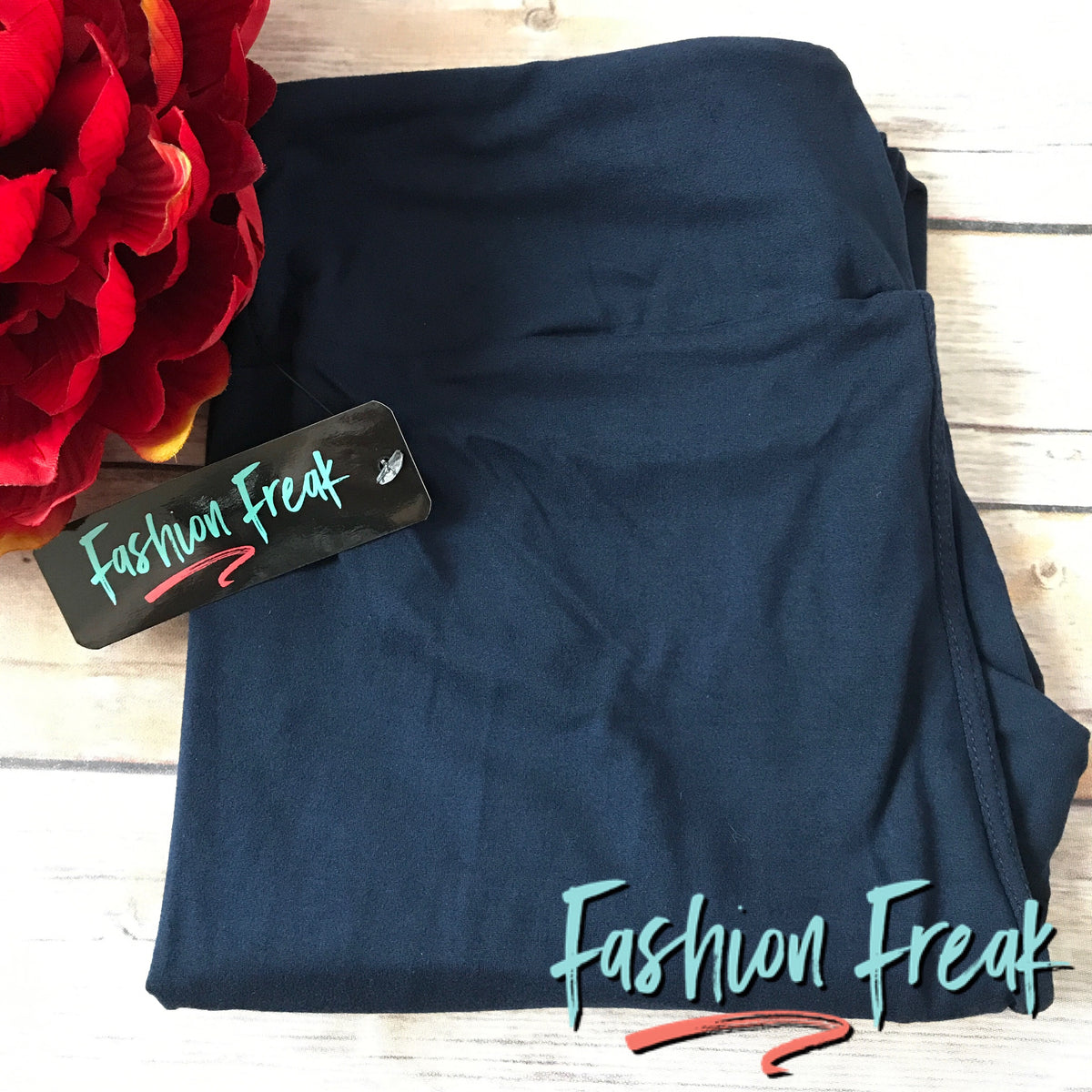 Fashion Freak Exclusive Leggings | Navy | Yoga Waistbands for ultimate comfort!